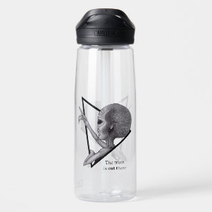 Grey Alien, the truth is out there Water Bottle