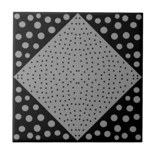 Grey and Black Ceramic Tiles (Modern Dark Texture)