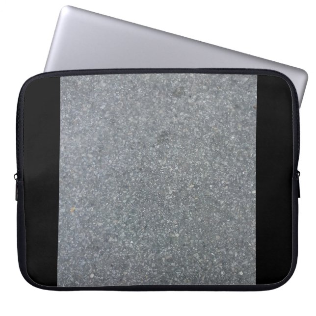 Grey and Black Computer Sleeve (Front)