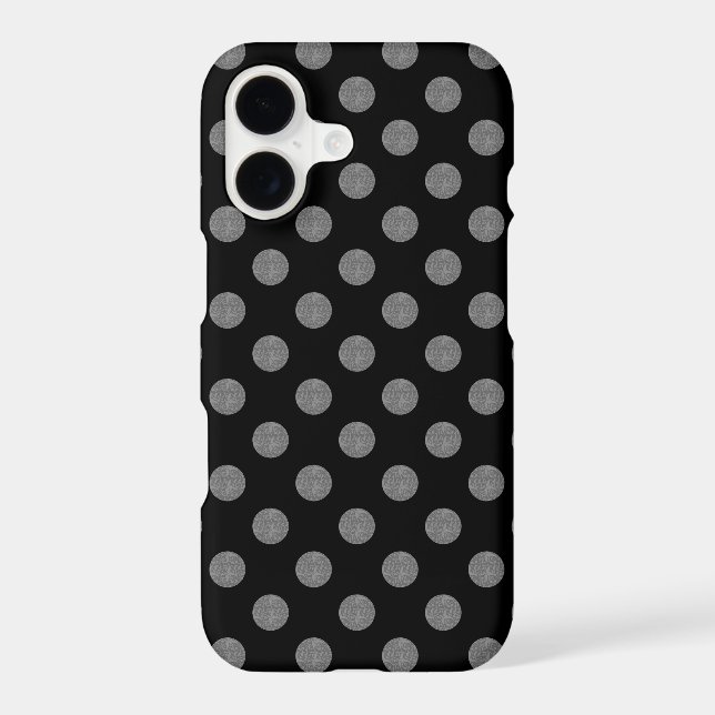 Grey and black polka dots (Back)