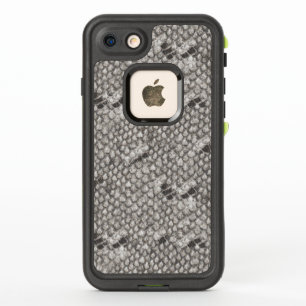 Grey and Black Snake Skin