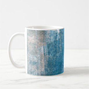 Grey and Blue Abstract Art Paintingabstract, paint Coffee Mug