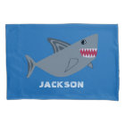 Grey and Blue Shark Kids Personalized Fish