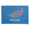 Grey and Blue Shark Kids Personalized Fish