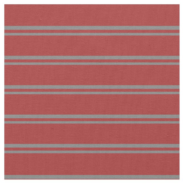 Grey and Brown Coloured Pattern Fabric (Close Up)