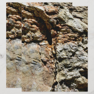 Grey And Brown Stone Nature Scrapbook Paper