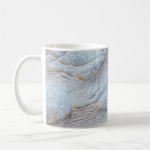 Grey and brown thick animal skin coffee mug