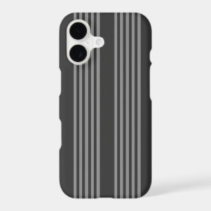 Grey and charcoal five stripes pattern