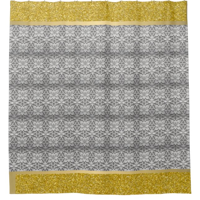 Grey and Gold Elegant Abstract (Front)