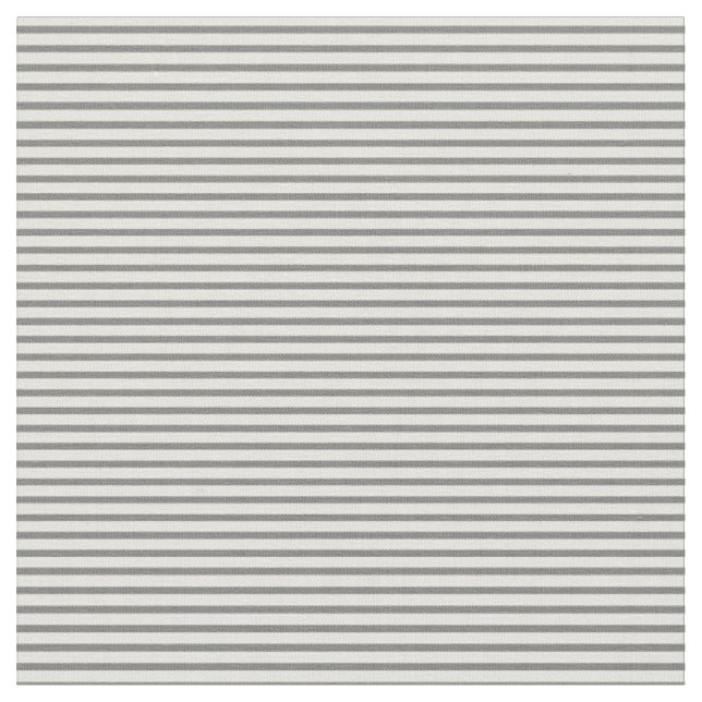 Grey and Light Yellow Coloured Stripes Fabric (Close Up)