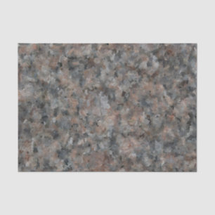 Grey and Pink Granite Tissue Paper