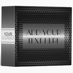 Grey and Silver Stainless Steel Metal #2 Binder