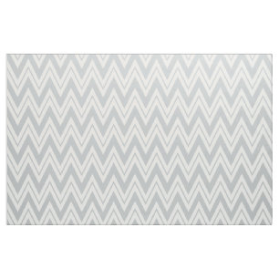 Grey And White Chevron Pattern Fabric