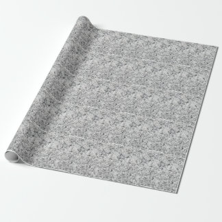Grey and White Granite Wrapping Paper