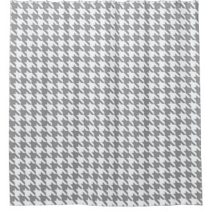 Grey and White Houndstooth Pattern