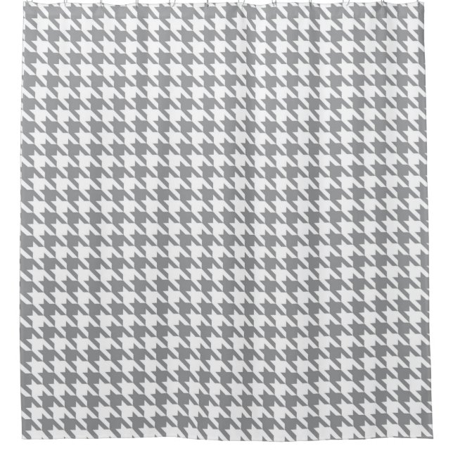 Grey and White Houndstooth Pattern (Front)