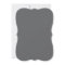 Grey and White Ornate Scroll Wedding