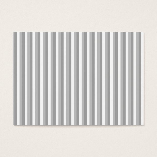 Grey and white stripes. Pattern. (Front)