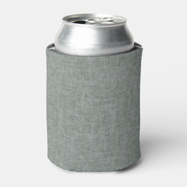 Grey and white texture. can cooler (Can Front)