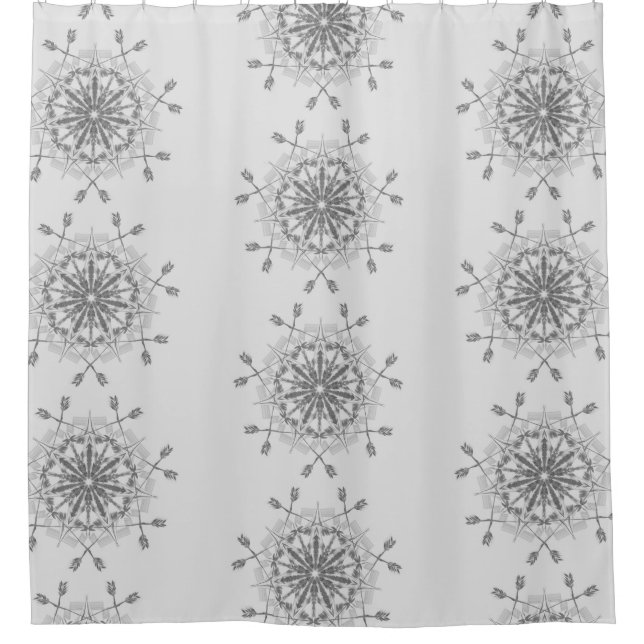 Grey and White tribal design  (Front)