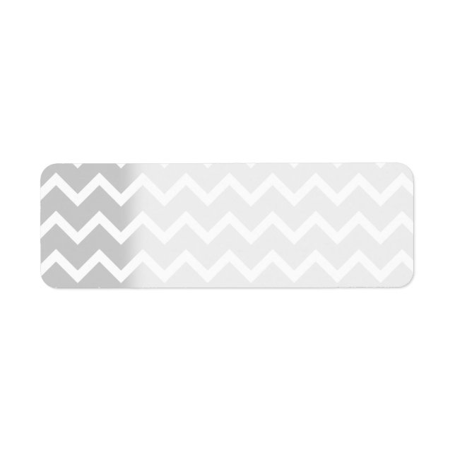 Grey and White Zigzag Stripes. (Front)