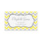 Grey and Yellow Colourful Chevron Stripes