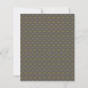 Grey and Yellow patterned scrapbook paper