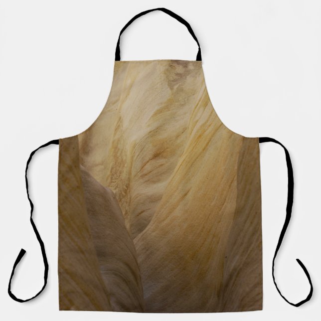 Grey and yellow stone apron (Front)