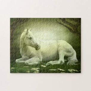 Grey Arabian Horse Jigsaw Puzzle