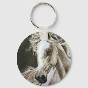 grey arabian keychain