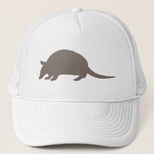 Grey Armadillo Trucker Hat