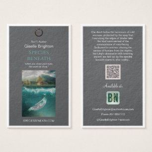  Grey Author's Promotional Material Profile Cards