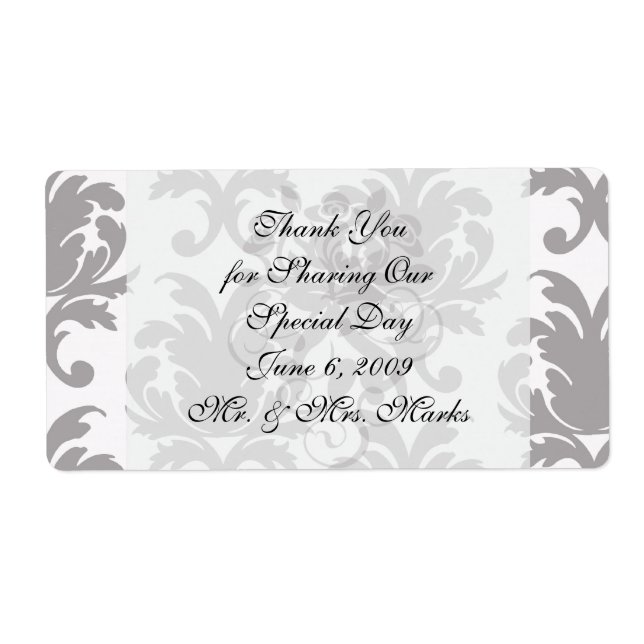 grey baroque damask (Devant)