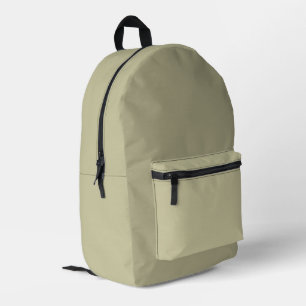 Grey Beige Backpack