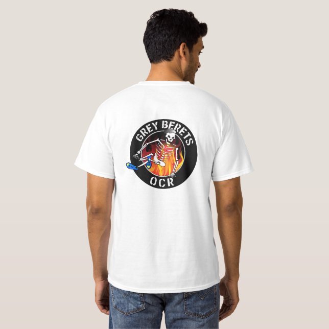 Grey Berets OCR Basic T T-Shirt (Back Full)