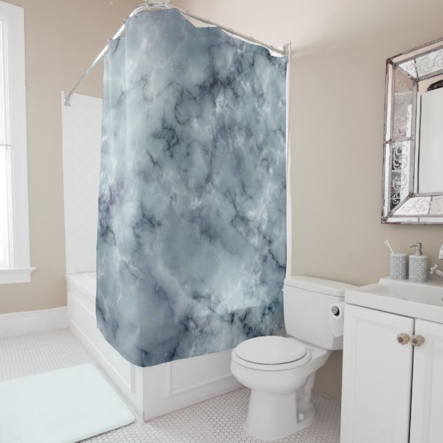 Grey Black and White Marble Pattern (In Situ)