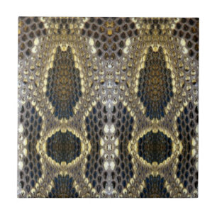 grey black beige animal pattern snake print tile