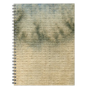 grey-blue background watercolor 6 notebook