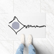 Grey Blue Dot Broken Kite 