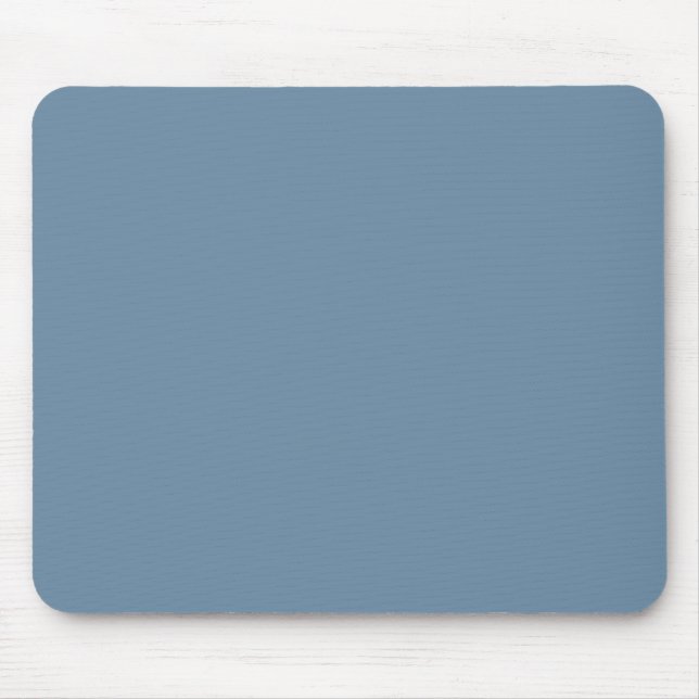 Grey Blue Mouse Pad (Front)
