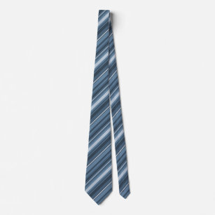 Grey-blue stripes tie