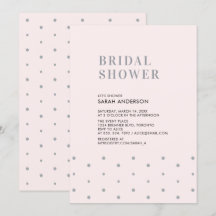 Grey & Blush Pink | Chic Modern Bridal Shower