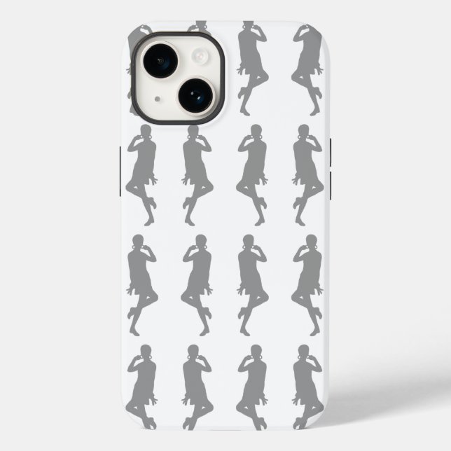 Grey Bold Mod GoGo Girls Case-Mate iPhone Case (Back)