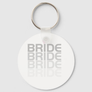 Grey Bride Fade Keychain