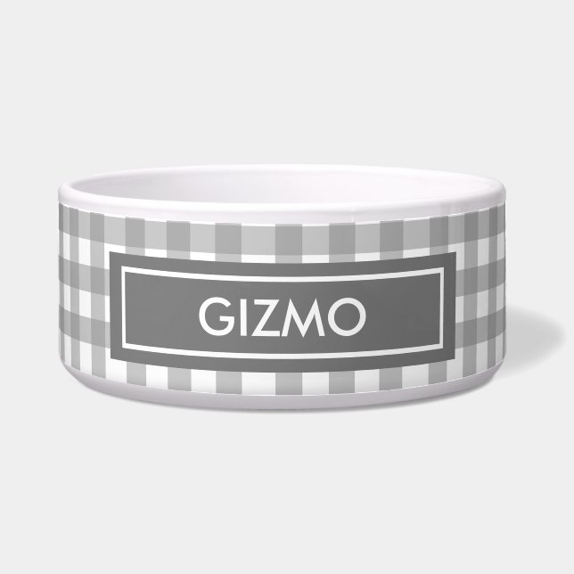 Grey Buffalo Check Dog (Front)