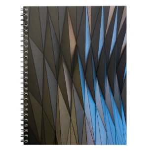 Grey building notebook