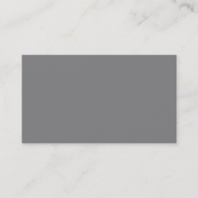 Grey Business Card (Front)