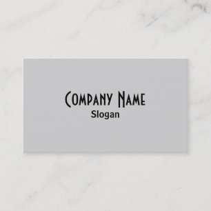 Grey Business Card