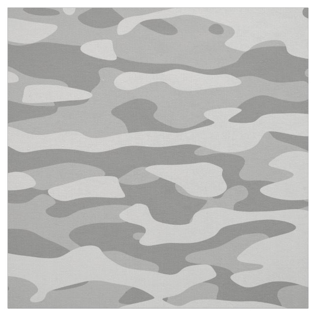 Grey Camo Fabric (Swatch)