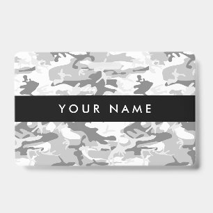 Grey Camo, Winter Camo, Snow Camouflage, Military Badge